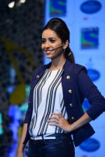 Asha Negi at the launch of Indian Idol Junior on 21st May 2015